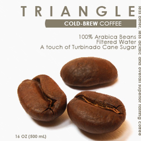 Create a label design for the best new cold-brew coffee!