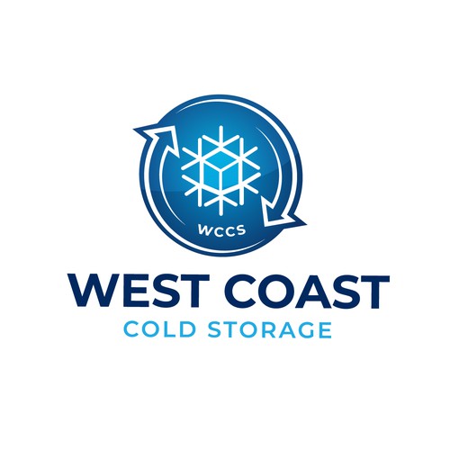 Cold Storage Company Logo (WCCS) Design by Ideaplane Studio