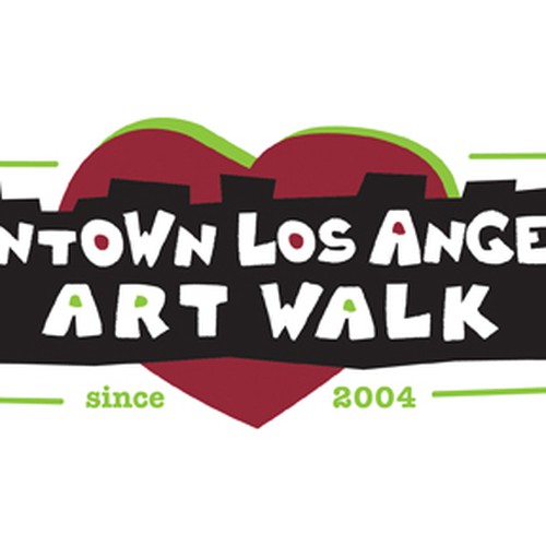Downtown Los Angeles Art Walk logo contest Réalisé par LEBdesign