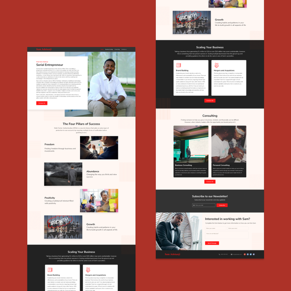 Personal Brand Website