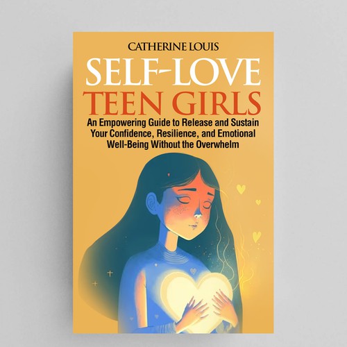colorful cover to appeal to teen girls and their self-esteem Design by COMGUYZ