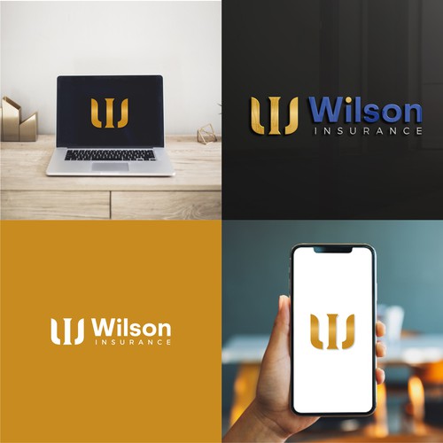 Modernize existing logo to help an insurance agency step up its game! Design by Unique V Designs