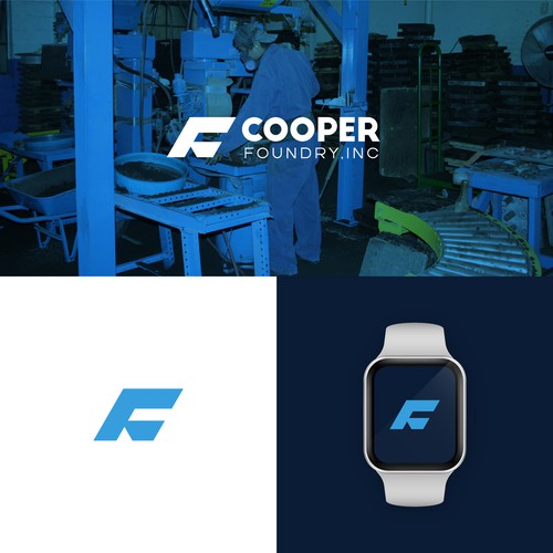 50 YEAR FOUNDRY LOGO|EMBLEM REDESIGN Diseño de SIAWA