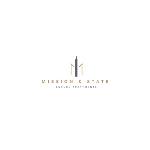 Luxury Apartment Wordmark Logo Design by DEZIGNWAY