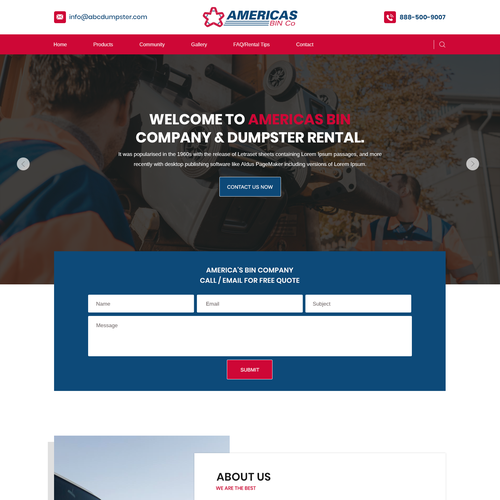 Create a web landing page with "wow" factor Design by DGL Heroes