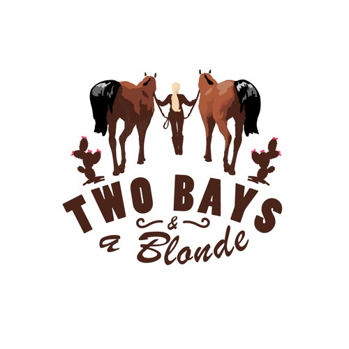 design a logo for my western boutique “two Bays and a Blonde” | Logo ...