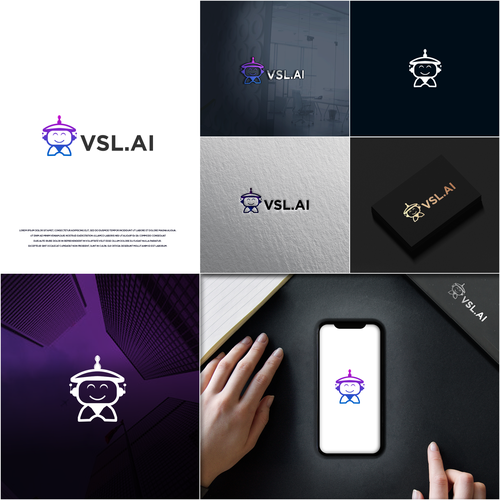 Create logo for New AI Copywriting Company Diseño de NEON ™