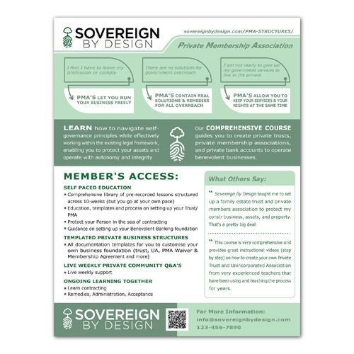 Flyer Redesign Design by MoonE Design