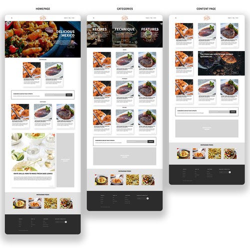 Web page design contest entry by Haroon Aamirr