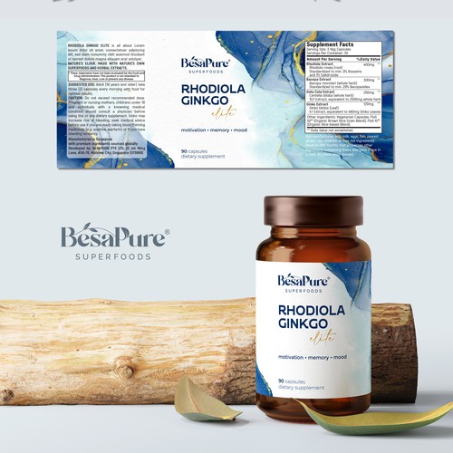 Premium Design For Health Supplement Design réalisé par _danika_