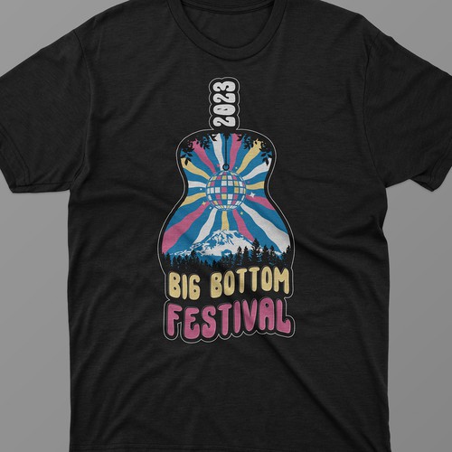 Looking for a Fun and Funky Festival T-shirt Design! Design by Judgestorm