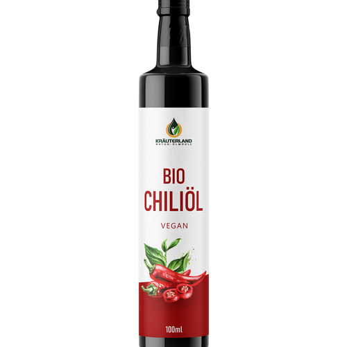 ChilliOil looking for a new label design - be part of an awesome brand Design by AnriDesign