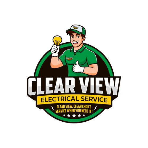 We need a powerful logo for our new top notch electrical services company. Design by Dhridjie™