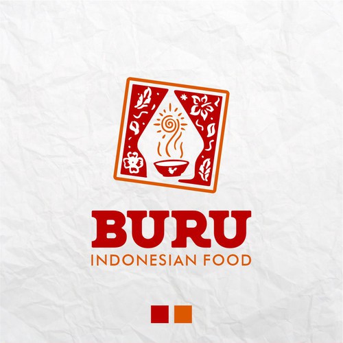 INDONESIAN  RESTAURANT   LOGO CREATIVITY Réalisé par aeperi