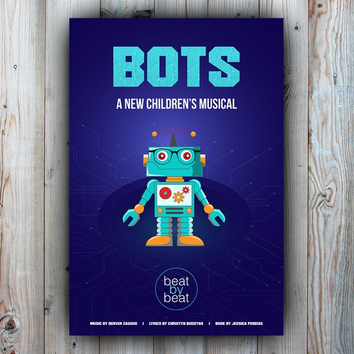 Design eye-catching poster for a contemporary NEW MUSICAL Design by iguads ⭐️⭐️⭐️⭐️⭐️