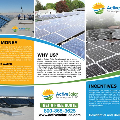 CREATE A COMPANY SOLAR BANNER FOR ACTIVE SOLAR DEVELOPMENT | Signage ...