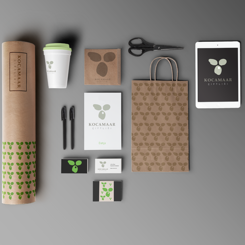 Create a stylish eco friendly brand identity for KOCAMAAR farm Diseño de nnorth