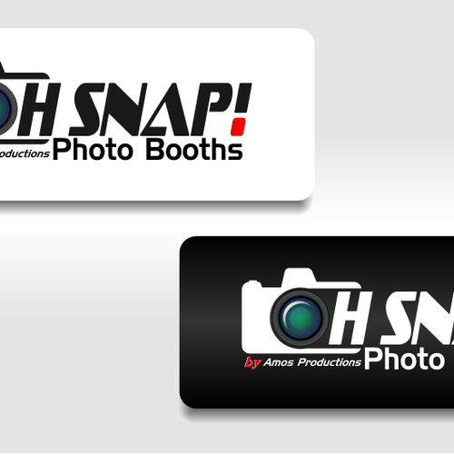 Help Oh Snap! Photo Booths with a new logo Design by bxZone