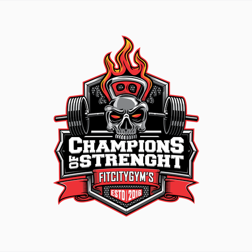 Logo for a Strength And Conditioning Facility Design by Gagah Sukmoaji (GS)