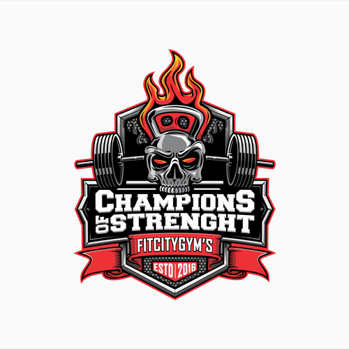 Logo for a Strength And Conditioning Facility Design por Gasumon