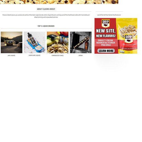 Banner Ad For New Vaping Site