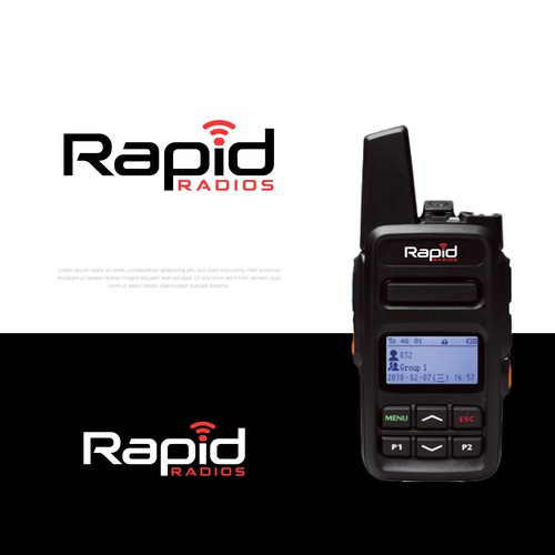 Masculine and Hip design for Walkie Talkie Brand Design by Half-Tone™