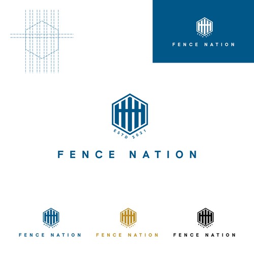 I need a strong logo for fence installation company. Design by Khuth