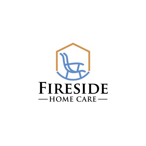 Fireside Home Care Logo Design by Web Hub Solution