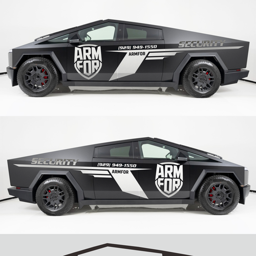 Car, truck or van wrap contest entry by TANSA ART