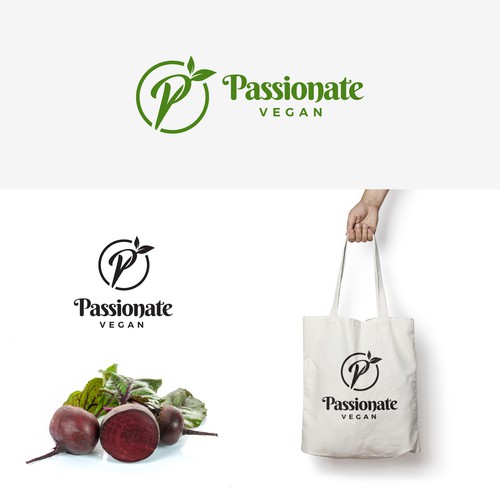 I need a logo design for my brand "Passionate Vegan"-ontwerp door Anut Bigger