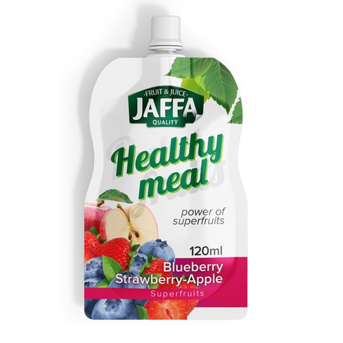 Develop Concept Design for Jaffa "Fruit in Pocket" adults’ fruit and berry puree Design réalisé par syakuro