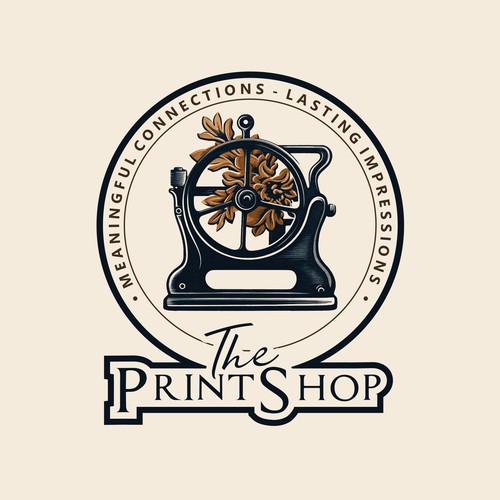 Reviving An Old Print Shop Design by DesinNIK