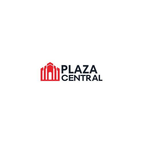 Logotipo Plaza Central Design by Sredic Design Studio
