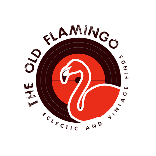 Create hip logo for THE OLD FLAMINGO that specializes in eclectic, vintage, upcycled furniture finds Ontwerp door Katerina Lebedeva