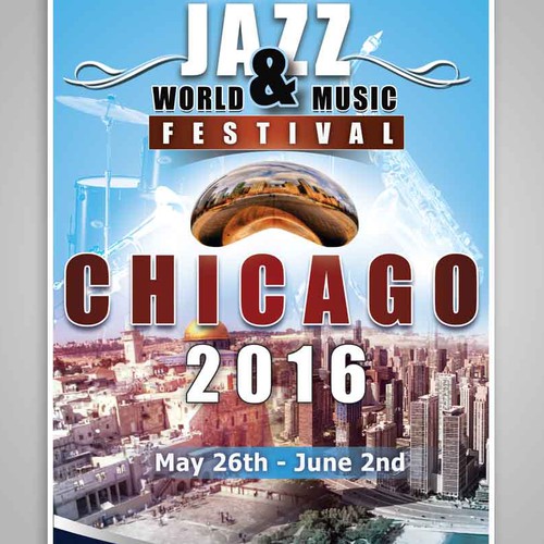 Israeli Jazz and World Music Festival Design von art_satyajit