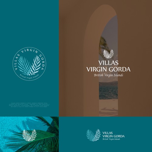 Modern, Tropical, Luxury Logo Needed for Caribbean Villa Rental Co. Design by plyland