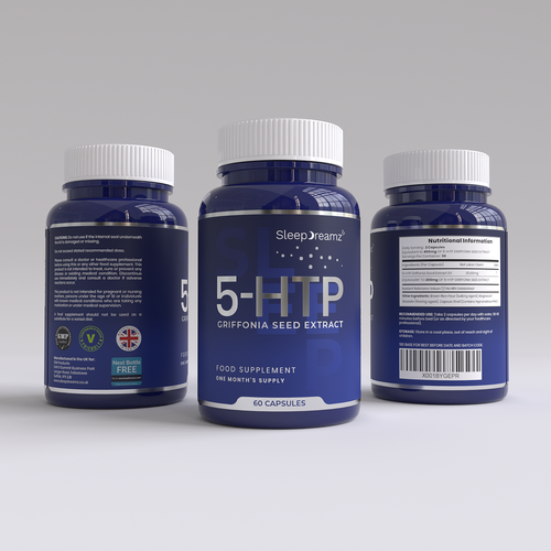 Sleep Supplement Label Design for Global Sleep Brand Design by Tamara.D