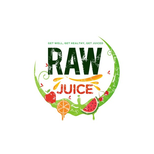 Raw juice bar that will be seen by millions Design by websmartusa