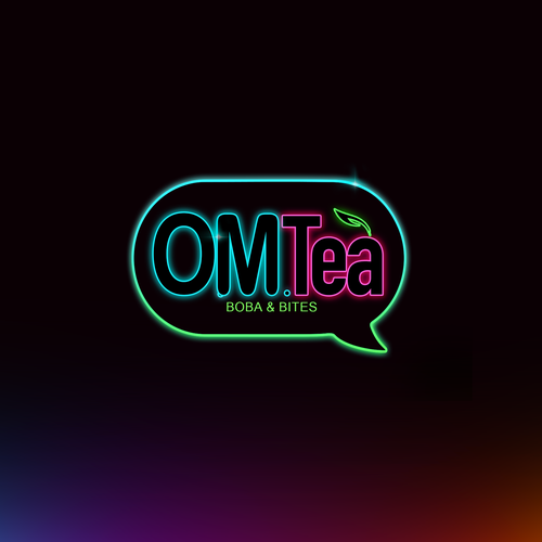 Design eye catching logo for bubble tea shop. Design by Maria Angelica Gomez