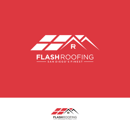 Compete to create a logo for Flash Roofing! Design by D'Creative™