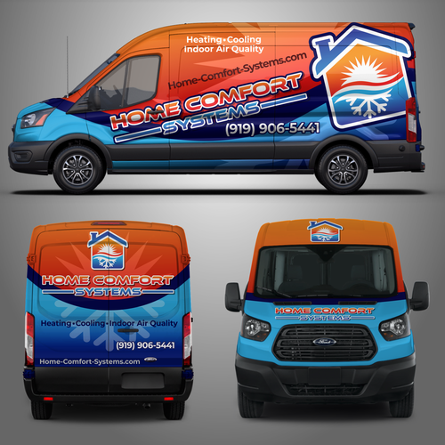 We new eye catching branding for our new van, Car, truck or van wrap  contest