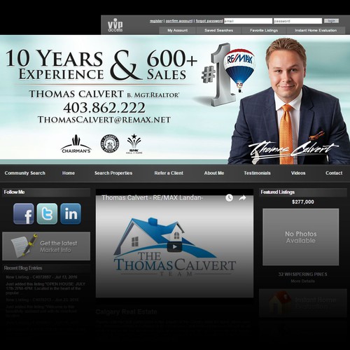 Facebook Cover for Real Estate Agent Design by broink