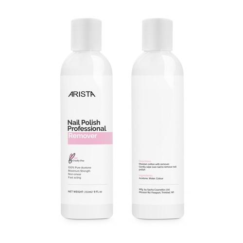 Arista Nail Polish Remover Design by DesignSBS