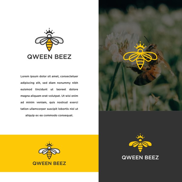 Design by adiba™ titled "QWEEN BEEZ"