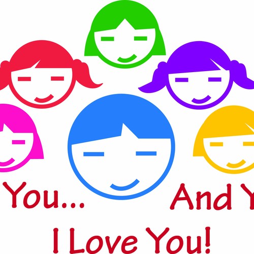 コンペ「"I Love You! And You... And You..." [LOGO - $355]」のデザイン by meekkaさん 