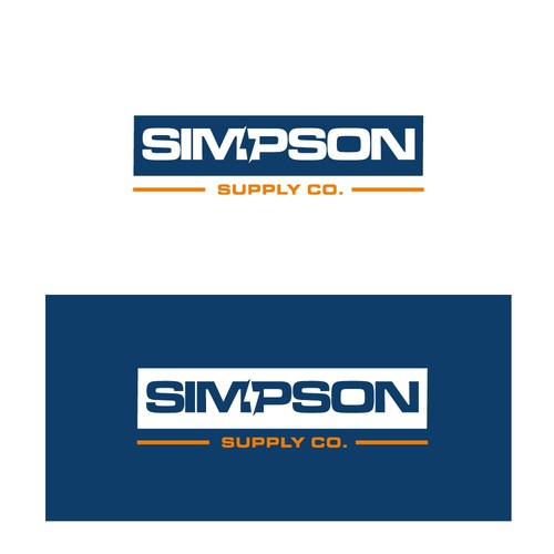 Logo for Simpson Supply Co. Design by unreal studio