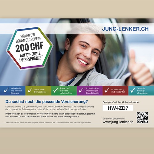 Postcard, flyer or print contest entry by seite23