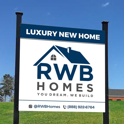 Signage for Luxury Home Builder Design by radhekrishna