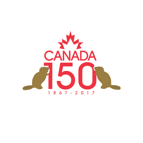 Community contest: Design Canada’s 150th birthday logo! Design by PT designs