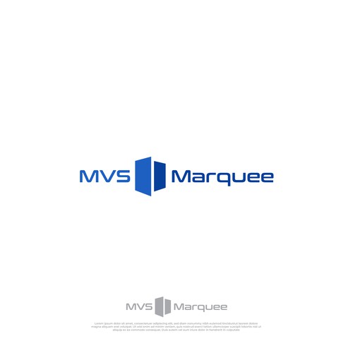 MVS Marquee digital signage logo Design by Pxd.std